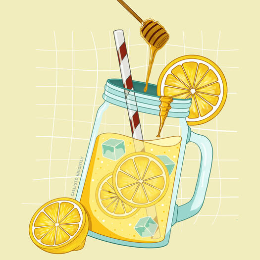Honey Lemon Soda